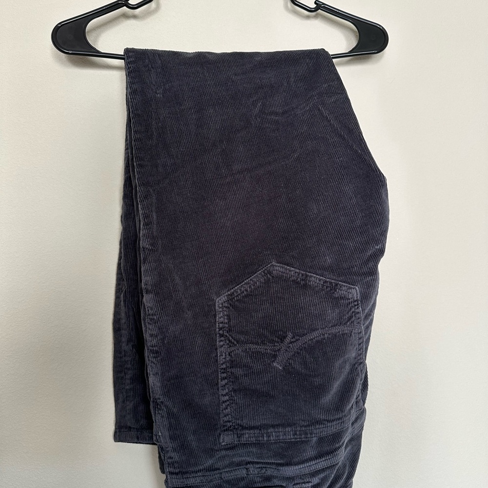 Men's Black Corduroy Pants